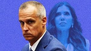 Corey Lewandowski, Kristi Noem