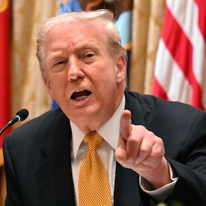 Trump and fired SNAP worker Ellen Mei