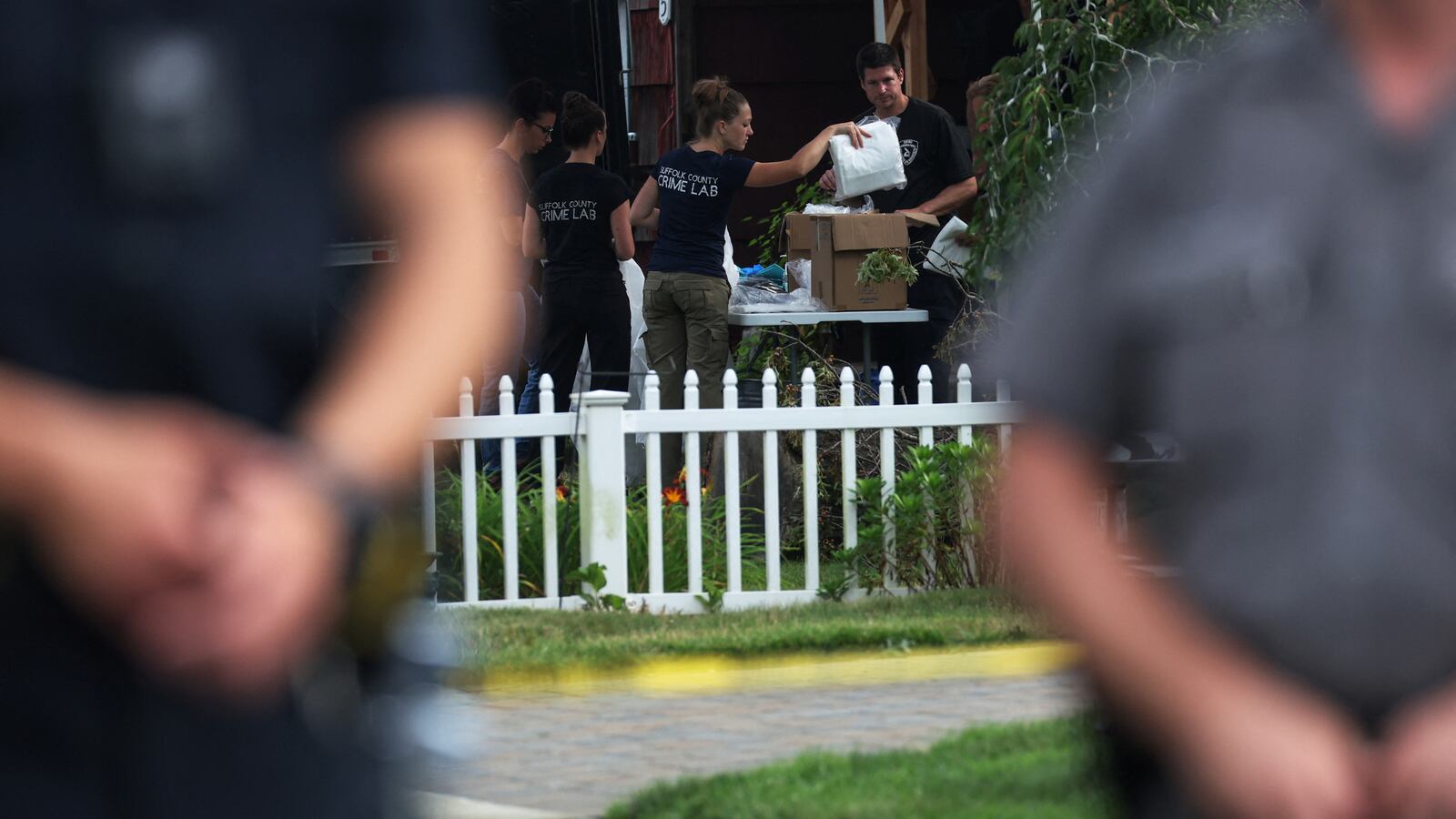 The house of the Gilgo Beach suspect