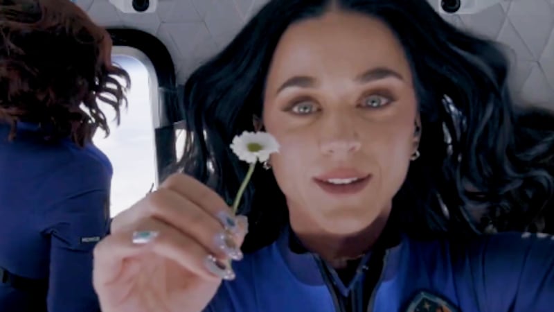 Blue Origin space flight crew screengrab