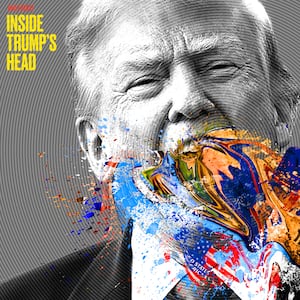 Trump spewing AI slop