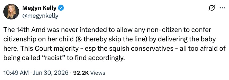 Megyn Kelly on X