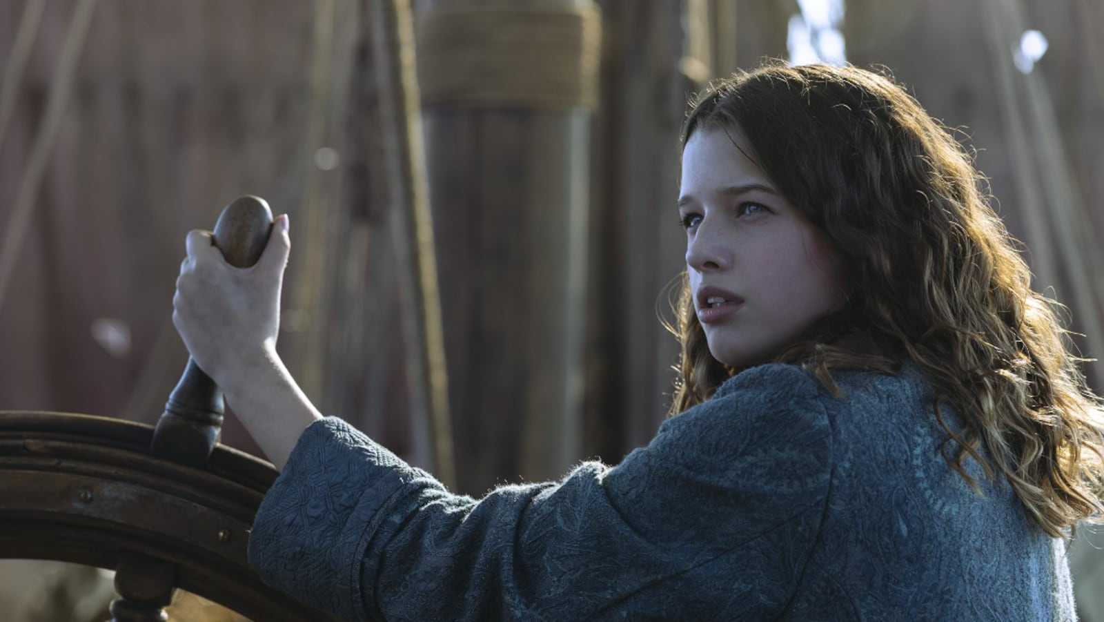 Ever Anderson as Wendy Darling in "Peter Pan & Wendy" (2023).