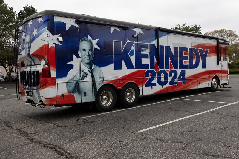 RFK Jr's Campaign Bus
