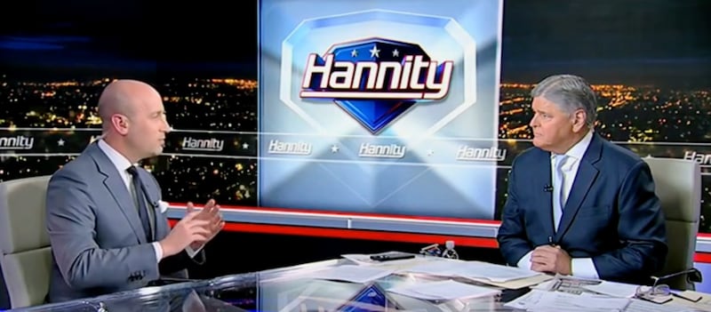 Stephen Miller speaking to Sean Hannity.