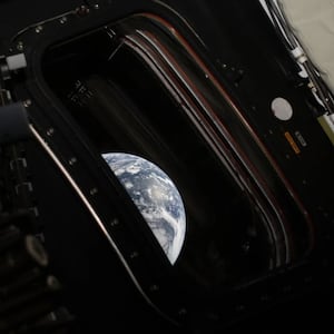 A glimpse from the Artemis II. NASA.