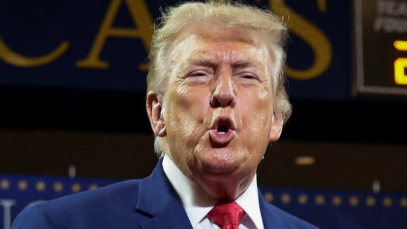 U.S. President Donald Trump arrives to deliver remarks on the "Trump Accounts" tax-advantaged investment program at Wheeler High School in Marietta, Georgia, U.S., July 22, 2026. REUTERS/Evelyn Hockstein
