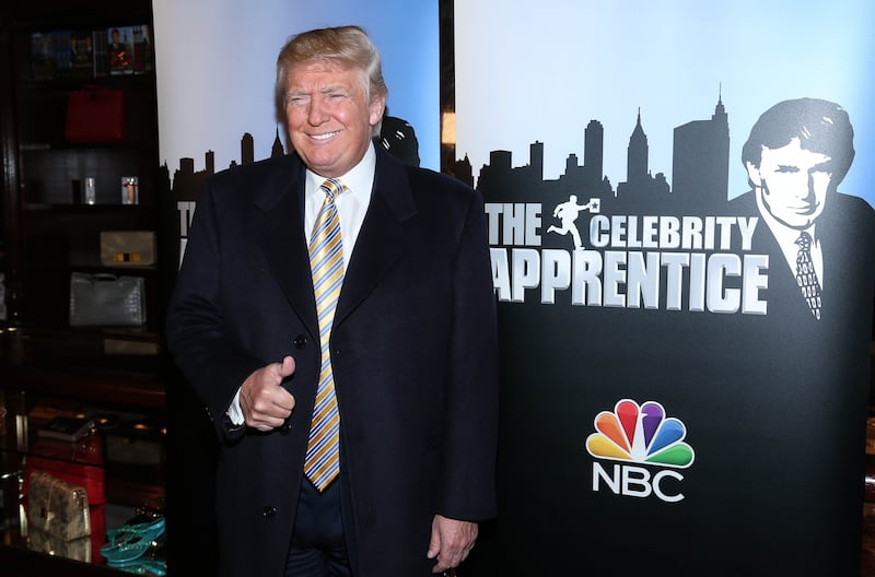 Trump attends "Celebrity Apprentice" Red Carpet