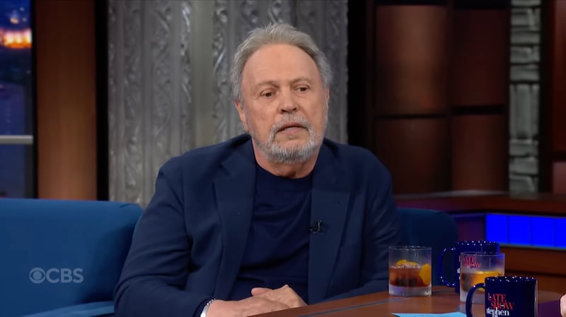 Billy Crystal on "The Late Show"
