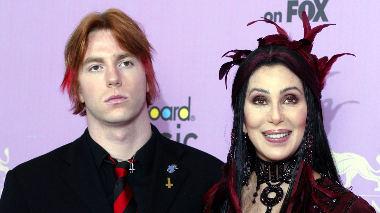Cher with her son Elijah Blue Allman.