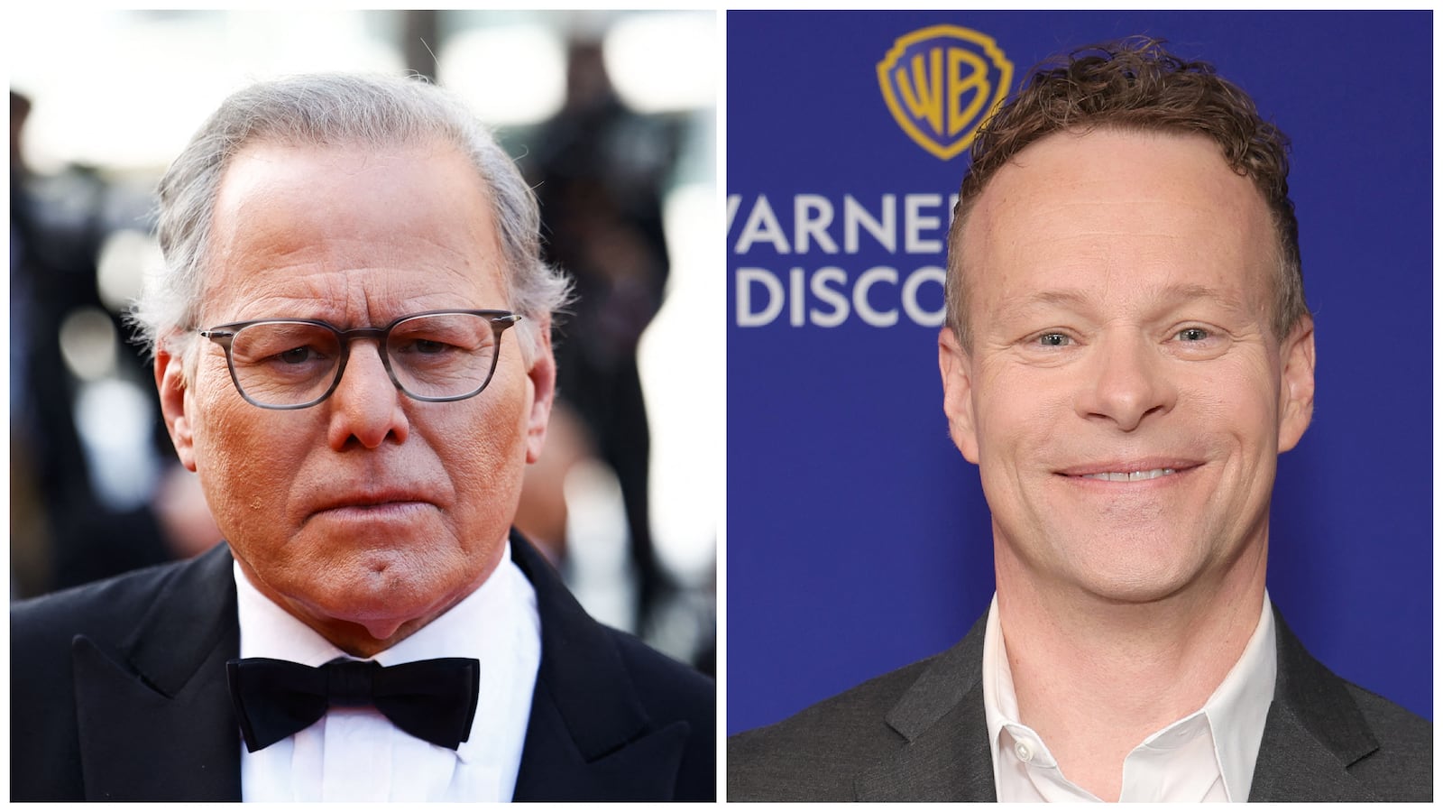 David Zaslav and Chris Licht