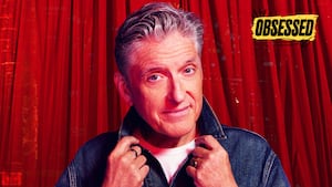 A photo illo illustration of Craig Ferguson for Obsessed podcast.