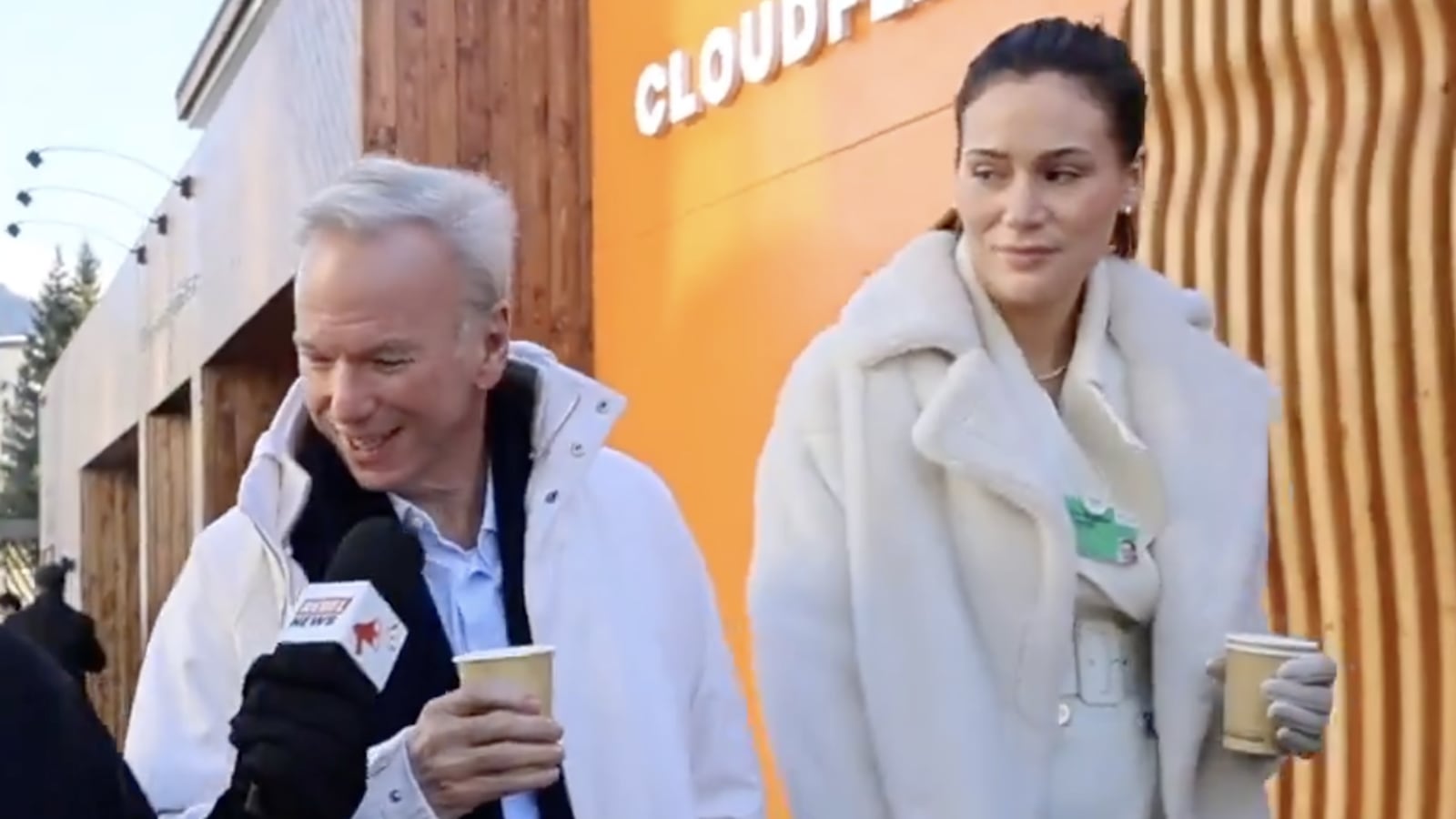 Eric Schmidt and Gloria-Sophie Burkandt