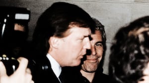 Donald Trump and Jeffrey Epstein