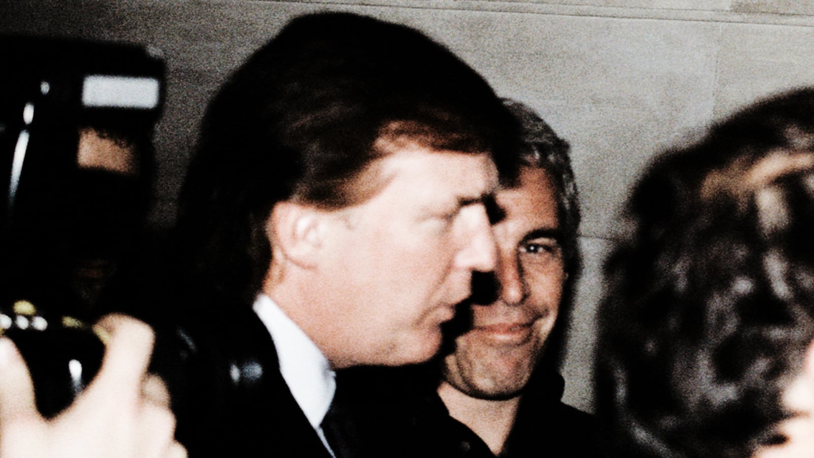 Donald Trump and Jeffrey Epstein