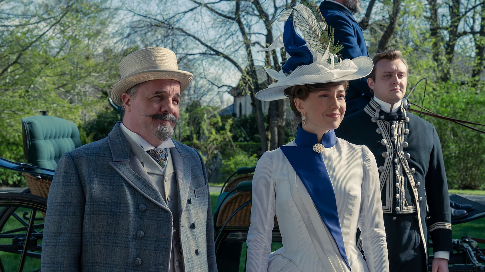 Film still from episode 2 of the season 2 of The Gilded Age