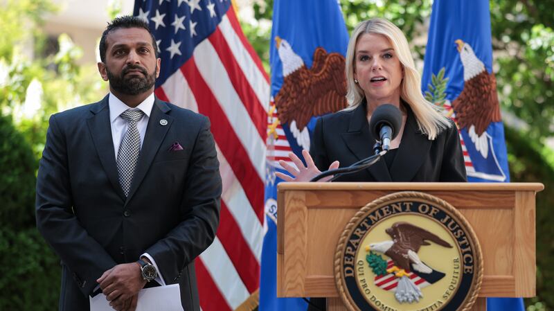 FBI Director Kash Patel and Attorney General Pam Bondi have been attacked over a statement last week that refuted conspiracy theories surrounding Jeffrey Epstein's death.