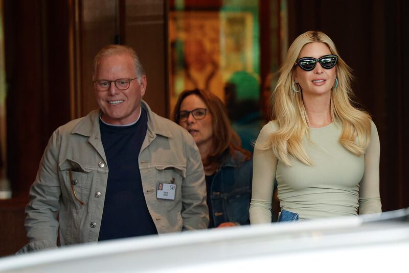 President Donald Trump's daughter, Ivanka Trump, joined CEO of Warner Bros. Discovery David Zaslav at the Allen & Company Sun Valley Conference Tuesday.