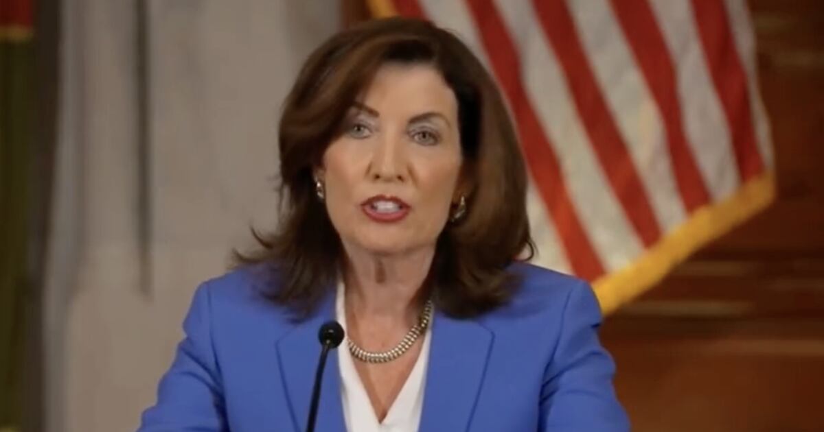 Kathy Hochul Threatens to Redistrict NY as a F*** You to Trump