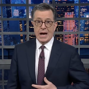 The Late Show host Stephen Colbert
