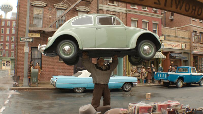 Ebon Moss-Bachrach as Ben Grimm/The Thing.