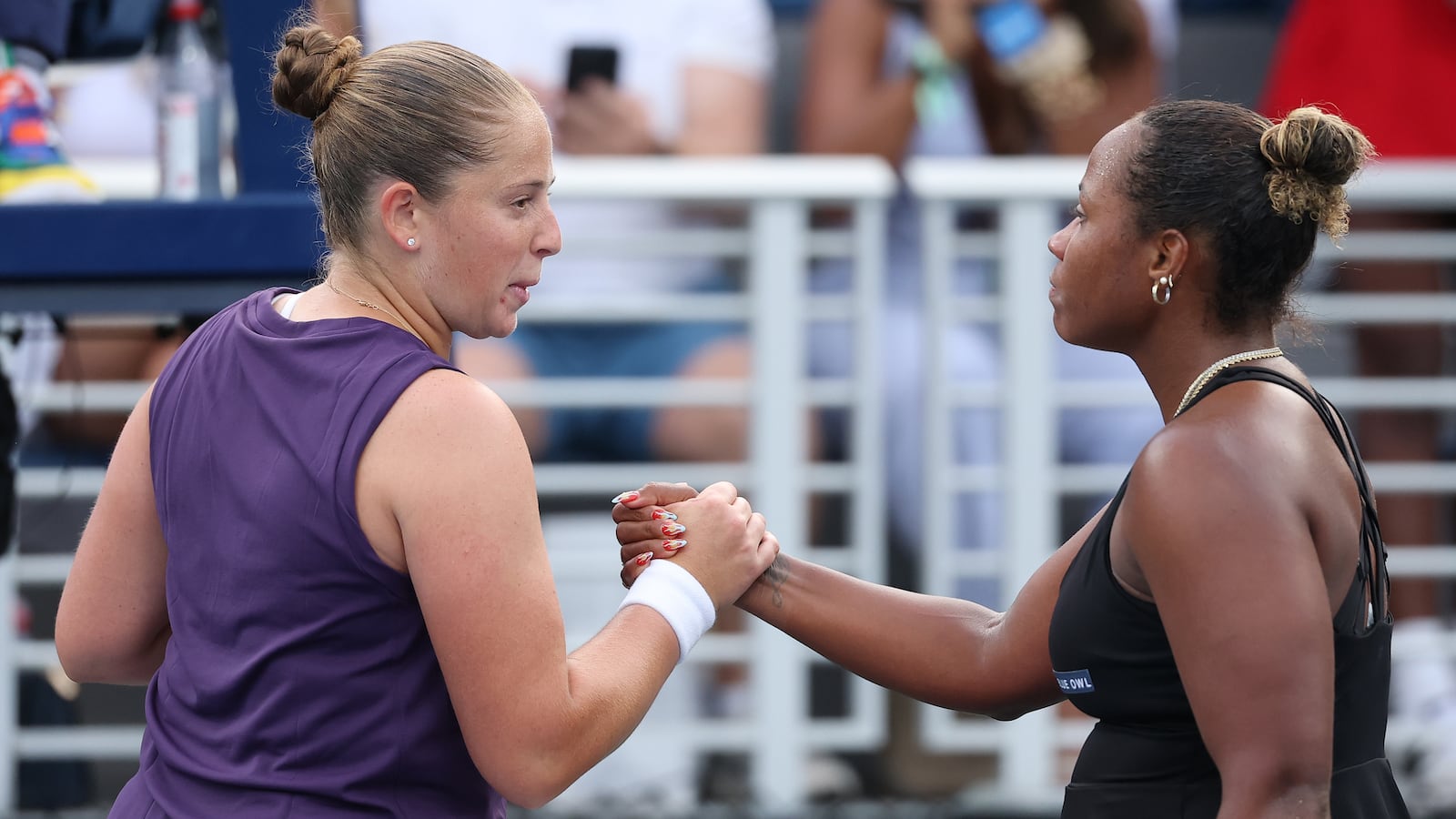Taylor Townsend and Jelena Ostapenko