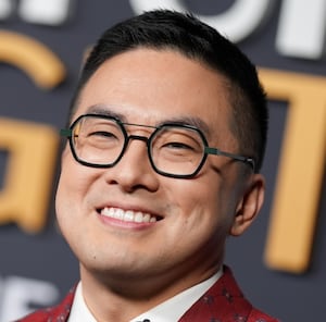 Bowen Yang at SNL50: The Anniversary Special at 30 Rockefeller Plaza on February 16, 2025 in New York, New York. (Photo by John Nacion/Variety via Getty Images)