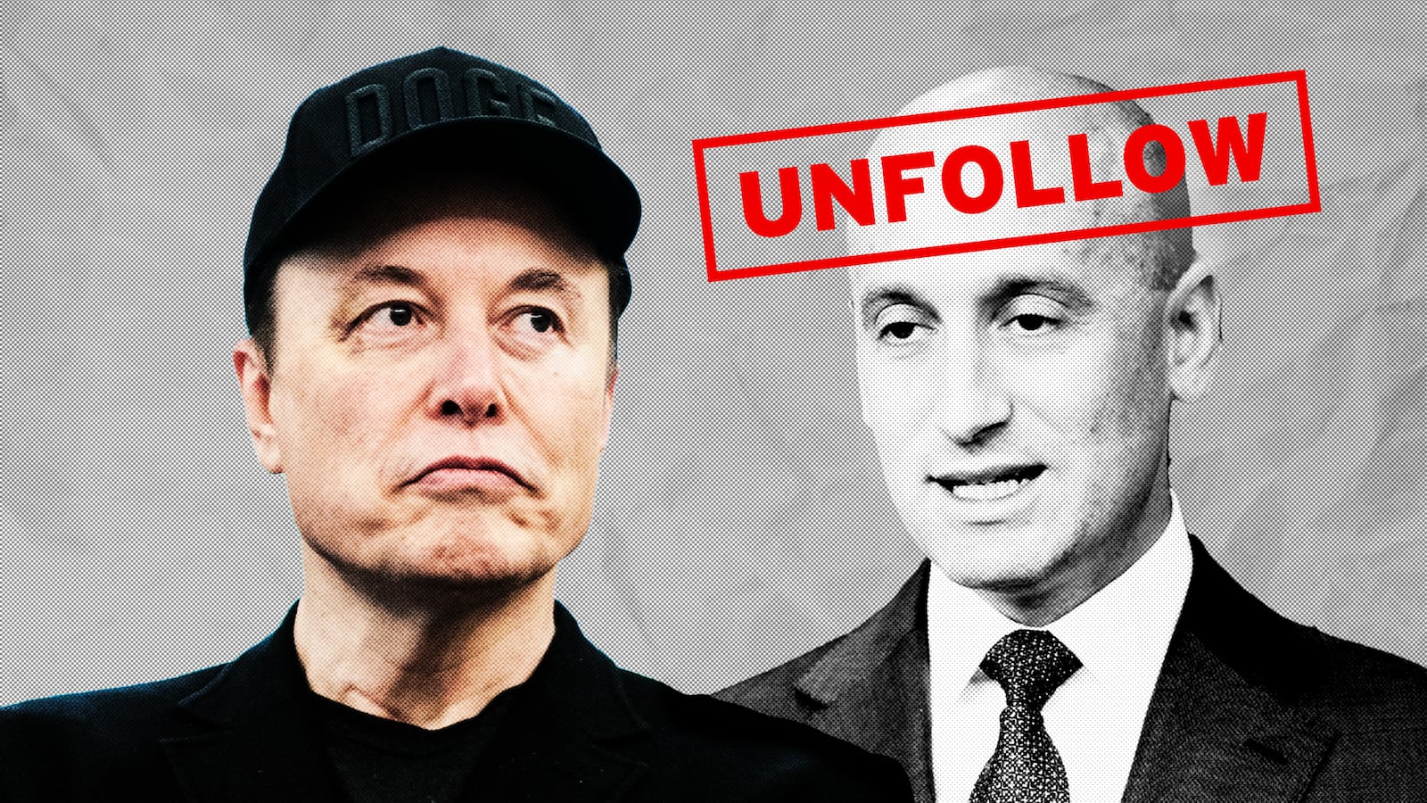 Elon Musk unfollows Stephen Miller