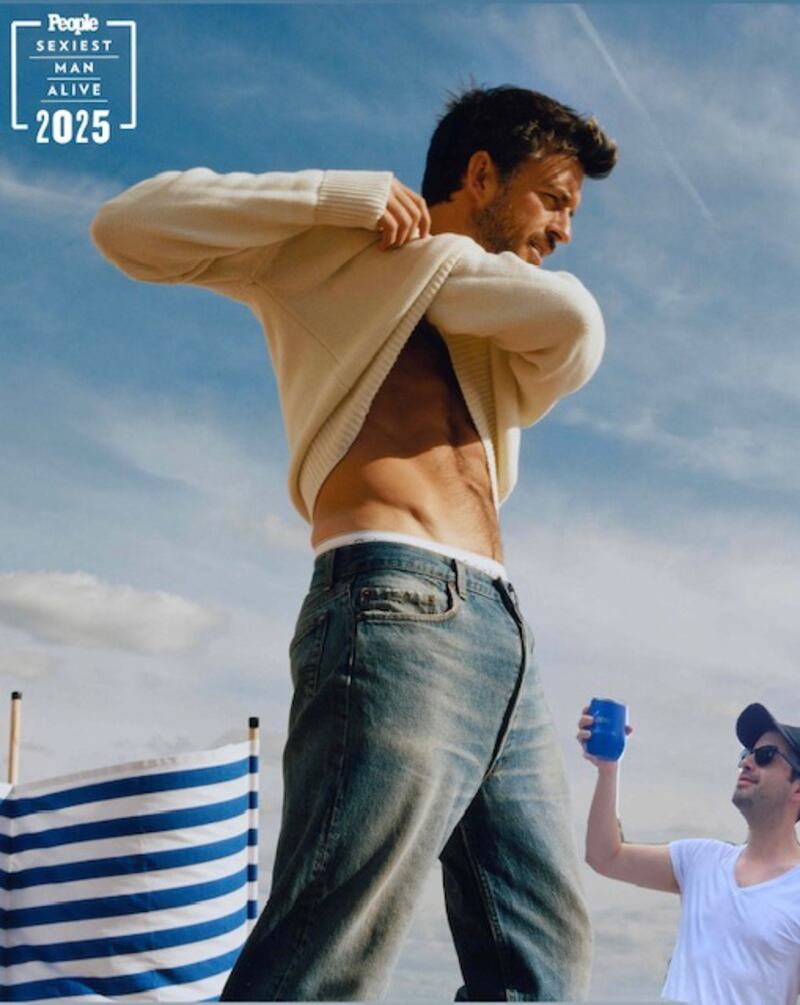 Jonathan Bailey and Kevin Fallon