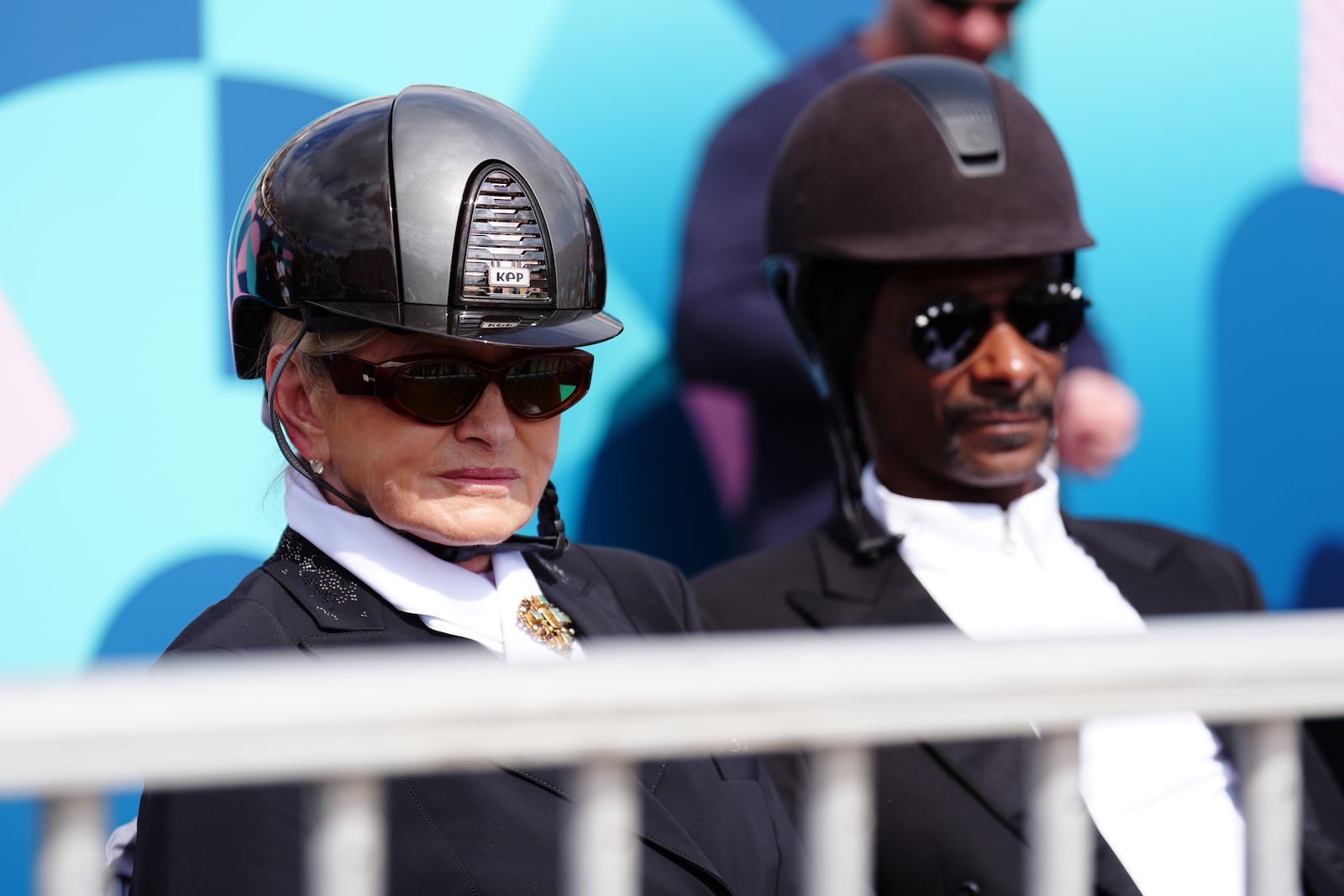 Snoop Dogg and Martha Stewart at the 2024 Paris Olympic Games in France.