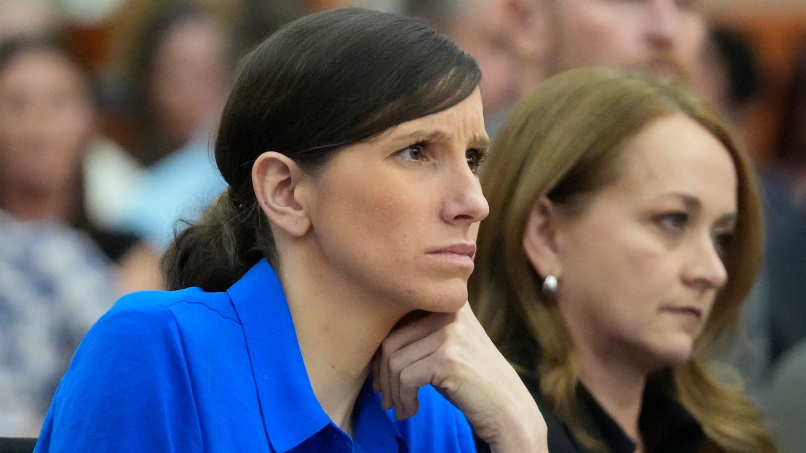 Kouri Richins, the children’s book author accused of fatally poisoning her husband, appears in court.