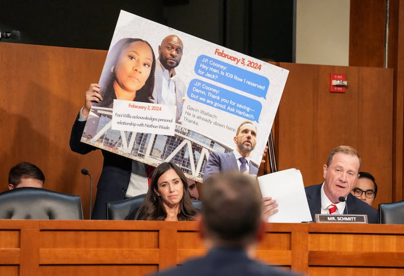Schmitt accused Smith of perjury using unvetted information.