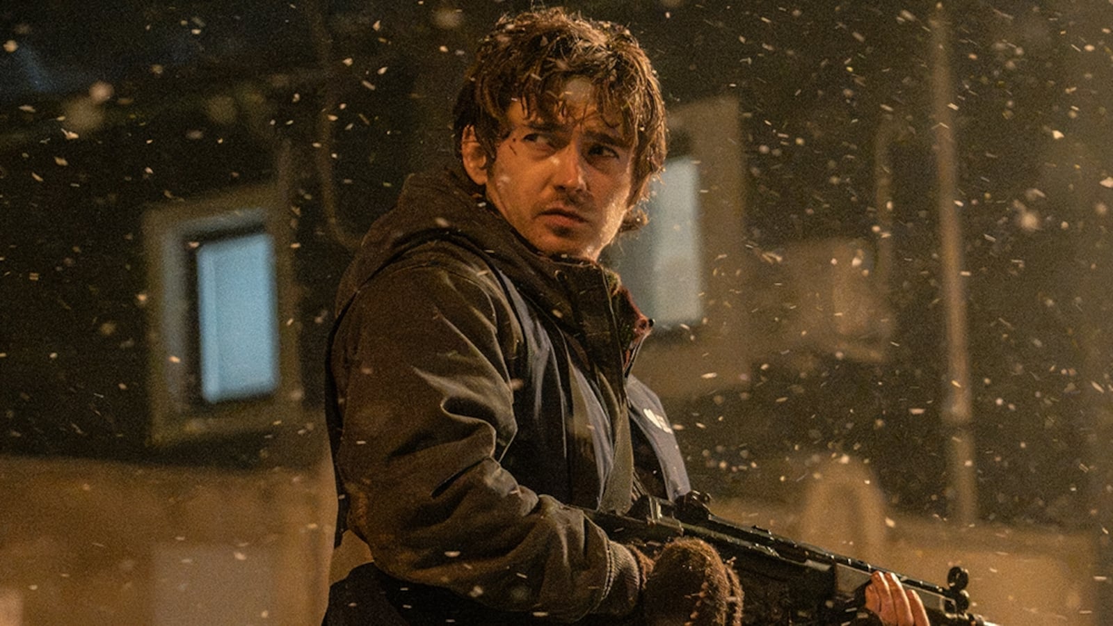 Austin Abrams stars in Constantin Film and TriStar Pictures RESIDENT EVIL, directed by Zach Cregger. Photo by: Courtesy of Sony Pictures