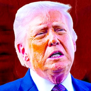 Donald Trump photo illustration
