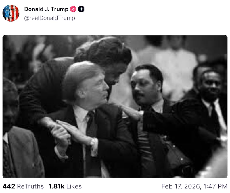 Donald Trump on Truth Social