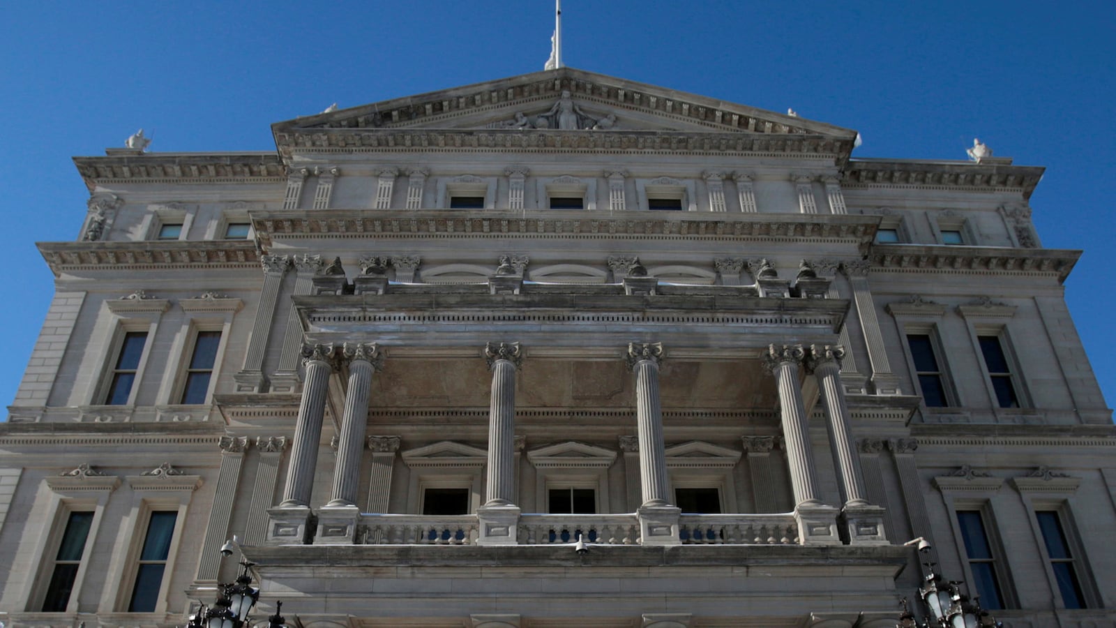The Michigan Capitol building is pictured in Lansing, Michigan.