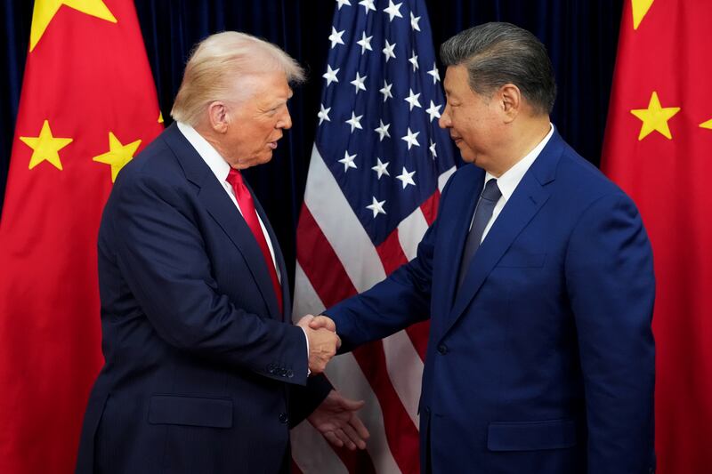President Trump and President Xi Jingping