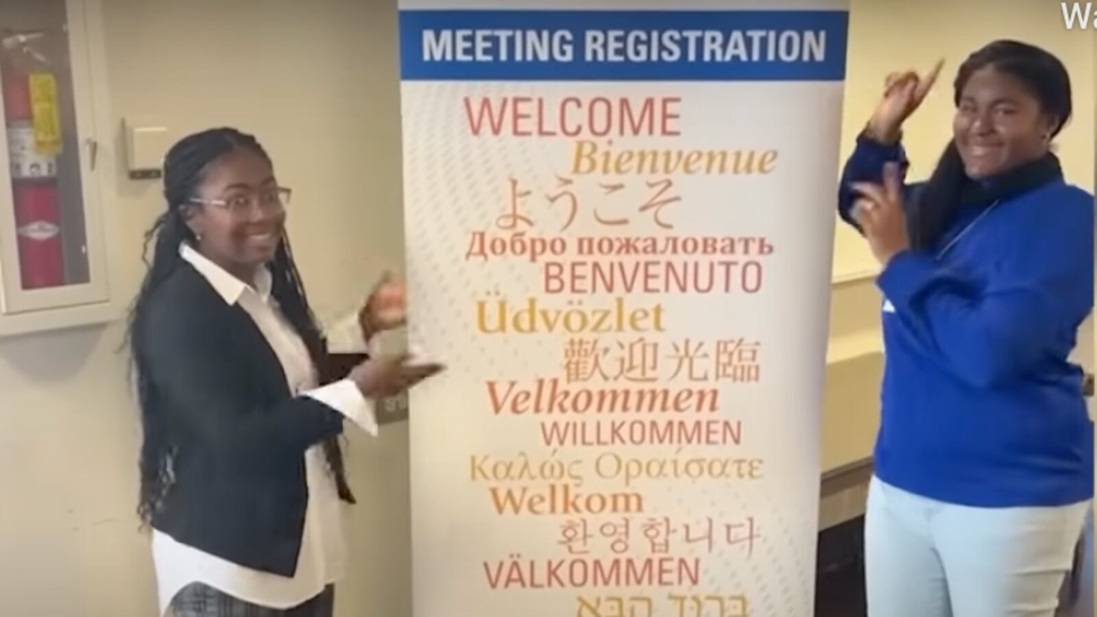 Calcea Johnson and Ne’Kiya Jackson