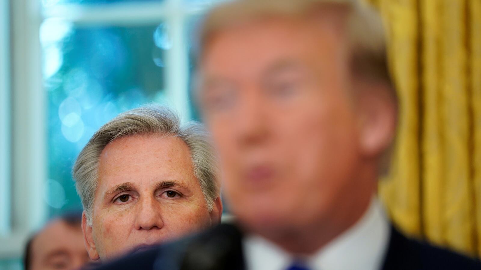 Kevin McCarthy called Donald Trump pleading for forgiveness after dissing his 2024 presidential candidacy.