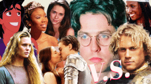 Robin Wright, Aladdin, Brandy, Jennifer Love Hewitt, Claire Danes, Leonardo DiCaprio, Hugh Grant, Heath Ledger, and Stacey Dash