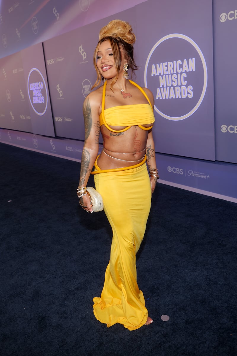 GloRilla at The 52nd American Music Awards held at the MGM Grand Garden Arena on May 25, 2026 in Las Vegas, Nevada.