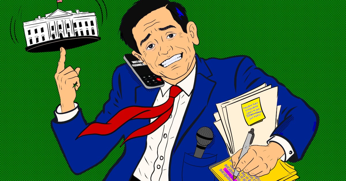 All die anderen Aufgaben im Weißen Haus, die Marco Rubio erledigt ...