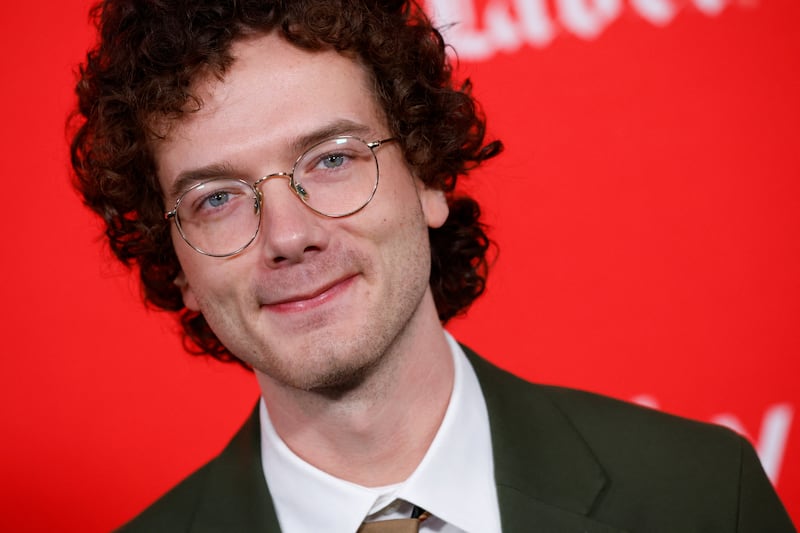 Martin Herlihy arrives for the premiere of the film "The Running Man" in Manhattan, New York City, U.S., November 9, 2025. REUTERS/Eduardo Munoz