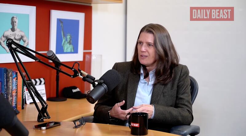 Mary Trump told Joanna Coles that the president appears to be going down the same path as his father.