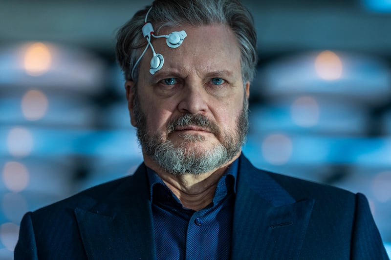 Colin Firth in DISCLOSURE DAY.