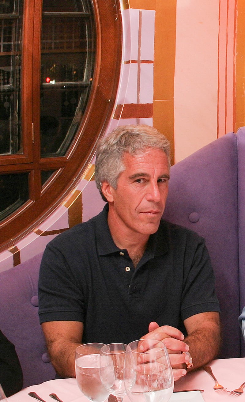 Billionaire Jeffrey Epstein in Cambridge, MA on 9/8/04. Epstein is connected with several prominent people including politicians, actors and academics. Epstein was convicted of having sex with an underaged woman. (Photo by Rick Friedman/Corbis via Getty Images)