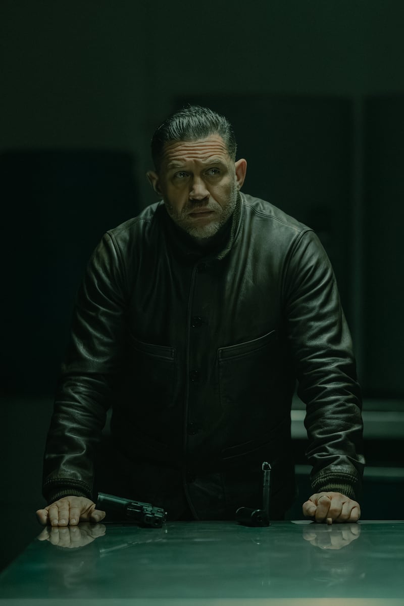 Tom Hardy as Harry Da Souza in MOBLAND
