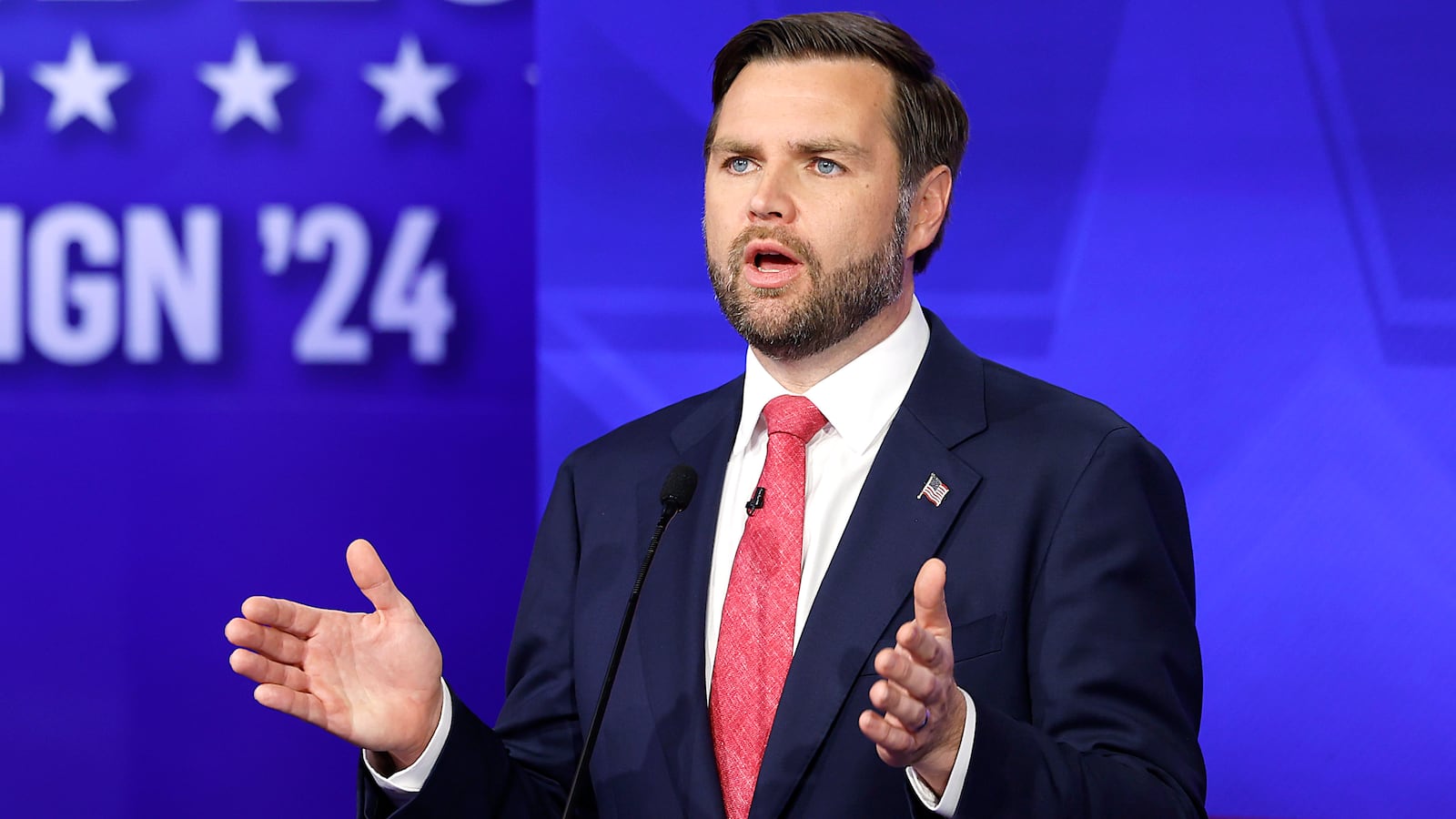 Republican vice presidential candidate Sen. JD Vance (R-OH)