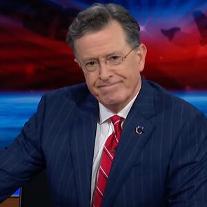 Stephen Colbert takes on the Jimmy Kimmel drama with his conservative alter ego.