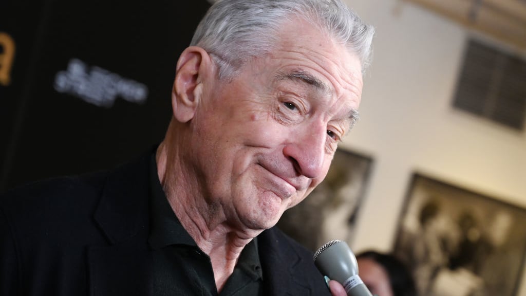 "Robert De Niro at the “Ezra” New York Premiere at the DGA Theater.